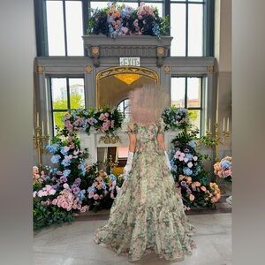 Selkie gown dress roses